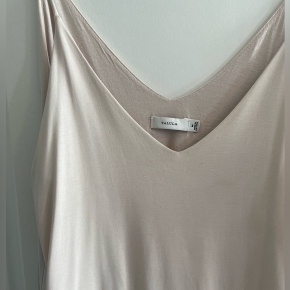 ARITZIA BLUSH PINK SPAGHETTI STRAP SLIP DRESS - M - Picture 4 of 4